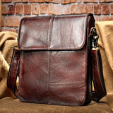 WESTAL men's bags genuine leather shouler bag