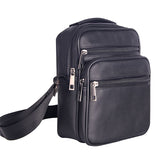 Mens Leather Small Messenger Bag