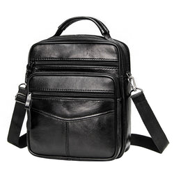 Genuine Leather Male's Crossbody Bag
