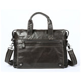 WESTAL Briefcase Men Leather