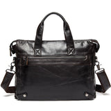 WESTAL Briefcase Men Leather