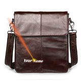 WESTAL men's bags genuine leather shouler bag
